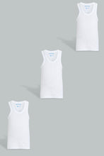 Load image into Gallery viewer, Redtag-White-3-Pack-Vest-Basic-365,-Boys-Vests,-Colour:White,-ESS,-Filter:Boys-(2-to-8-Yrs),-New-In,-New-In-BOY,-Non-Sale,-Section:Kidswear-Boys-2 to 8 Years
