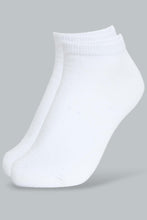 Load image into Gallery viewer, Redtag-White-Gsr-2Pcs-Ankle-Socks-Ankle-Length-Senior-Girls-9 to 14 Years
