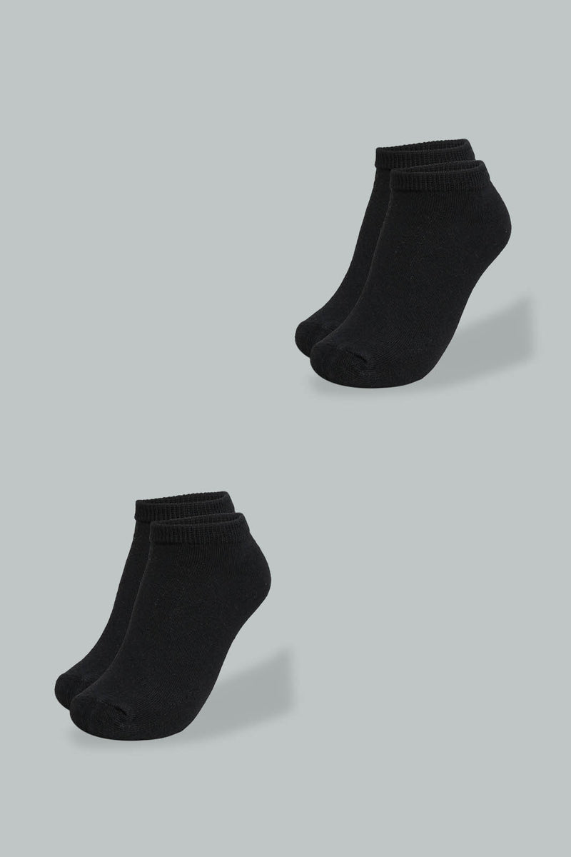 Redtag-Black-Gsr-2Pcs-Ankle-Socks-365,-Colour:Black,-Filter:Senior-Girls-(9-to-14-Yrs),-GSR-Socks,-New-In,-New-In-GSR,-Non-Sale,-Section:Kidswear-Senior-Girls-9 to 14 Years