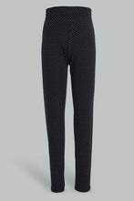تنزيل الصورة على معرض الصور، Redtag-Jacquard-Legging-Leggings-Senior-Girls-9 to 14 Years
