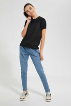 Load image into Gallery viewer, Redtag-Lt-Wash-Paperbagwaist-Jean-Jeans-Regular-Fit-Senior-Girls-9 to 14 Years
