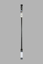 Load image into Gallery viewer, Redtag-Black-Powder-Coated-Finish-Extendable-Single-Curtain-Rod-(Long)-Colour:Black,-Filter:Home-Bedroom,-HMW-BED-Curtain-Rods,-New-In,-New-In-HMW-BED,-Non-Sale,-S22B,-Section:Homewares-Home-Bedroom-
