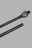 Redtag-Black-Powder-Coated-Finish-Extendable-Single-Curtain-Rod-(Short)-Colour:Black,-Filter:Home-Bedroom,-HMW-BED-Curtain-Rods,-New-In,-New-In-HMW-BED,-Non-Sale,-S22B,-Section:Homewares-Home-Bedroom-