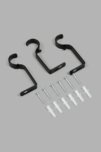 Redtag-Black-Powder-Coated-Finish-Extendable-Single-Curtain-Rod-(Short)-Colour:Black,-Filter:Home-Bedroom,-HMW-BED-Curtain-Rods,-New-In,-New-In-HMW-BED,-Non-Sale,-S22B,-Section:Homewares-Home-Bedroom-
