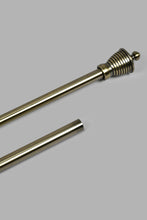 Load image into Gallery viewer, Redtag-Bronze-Satin-Finish-Extendable-Single-Curtain-Rod-(Short)-Colour:Bronze,-Filter:Home-Bedroom,-HMW-BED-Curtain-Rods,-New-In,-New-In-HMW-BED,-Non-Sale,-S22B,-Section:Homewares-Home-Bedroom-
