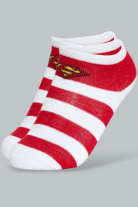 Redtag-3-Pack-Superman-Socks-Ankle-Socks-Boys-2 to 8 Years