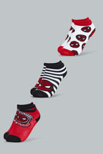 Load image into Gallery viewer, Redtag-3-Pack-Spiderman-Socks-Ankle-Socks-Boys-2 to 8 Years
