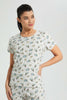 Redtag-Off-White-Printed-Pyjama-Set-Colour:Cream,-Filter:Women's-Clothing,-New-In,-New-In-Women,-Non-Sale,-S22B,-Section:Women,-Women-Pyjama-Sets-Women's-