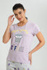Redtag-Lilac-Coffee-Printed-Pyjama-Set-Colour:Lilac,-Filter:Women's-Clothing,-New-In,-New-In-Women,-Non-Sale,-S22B,-Section:Women,-Women-Pyjama-Sets-Women's-