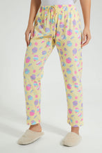Load image into Gallery viewer, Redtag-Green-Cup-Cakes-Printed-Pyjama-Set-Colour:Green,-Filter:Women&#39;s-Clothing,-New-In,-New-In-Women,-Non-Sale,-S22B,-Section:Women,-Women-Pyjama-Sets-Women&#39;s-
