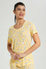Redtag-Yellow-Allover-Printed-Pyjama-Set-Colour:Yellow,-Filter:Women's-Clothing,-New-In,-New-In-Women,-Non-Sale,-S22B,-Section:Women,-Women-Pyjama-Sets-Women's-