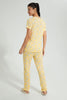 Redtag-Yellow-Allover-Printed-Pyjama-Set-Colour:Yellow,-Filter:Women's-Clothing,-New-In,-New-In-Women,-Non-Sale,-S22B,-Section:Women,-Women-Pyjama-Sets-Women's-