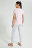 Redtag-Pink-Strong-Girls-Printed-Pyjama-Set-Colour:Pink,-Filter:Women's-Clothing,-New-In,-New-In-Women,-Non-Sale,-S22B,-Section:Women,-Women-Pyjama-Sets-Women's-