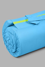 Load image into Gallery viewer, Redtag-Teal-Travel-Mattress-Travel-Mattresses-Home-Bedroom-
