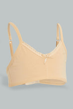 Load image into Gallery viewer, Redtag-Beige/White-Bra-(2Pack)-365,-Character,-Colour:Assorted,-ESS,-Filter:Senior-Girls-(9-to-14-Yrs),-GSR-Bras,-New-In,-New-In-GSR,-Non-Sale,-Section:Kidswear-Senior-Girls-9 to 14 Years
