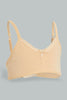 Redtag-Beige/White-Bra-(2Pack)-365,-Character,-Colour:Assorted,-ESS,-Filter:Senior-Girls-(9-to-14-Yrs),-GSR-Bras,-New-In,-New-In-GSR,-Non-Sale,-Section:Kidswear-Senior-Girls-9 to 14 Years