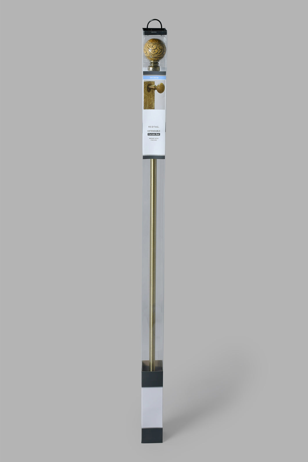 Redtag-Bronze-Satin-Finish-Extendable-Single-Curtain-Rod-With-Finial-Curtain-Rods-Home-Bedroom-