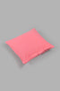 Redtag-Pink-Dotted-Line-Embroidered-Cushion-Colour:Pink,-Filter:Home-Bedroom,-HMW-BED-Cushions,-New-In,-New-In-HMW-BED,-Non-Sale,-S22A,-Section:Homewares-Home-Bedroom-