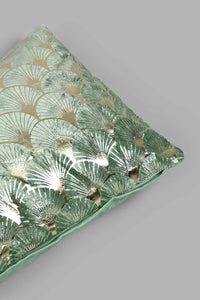 Redtag-Mint-Metallic-Print-Cushion-Colour:Mint,-Filter:Home-Bedroom,-HMW-BED-Cushions,-New-In,-New-In-HMW-BED,-Non-Sale,-S22A,-Section:Homewares-Home-Bedroom-