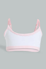 Load image into Gallery viewer, Redtag-Lt-Pink/White-Bra-(2Pack)-365,-Colour:Assorted,-Filter:Senior-Girls-(9-to-14-Yrs),-GSR-Bras,-New-In,-New-In-GSR,-Non-Sale,-Section:Kidswear-Senior-Girls-9 to 14 Years
