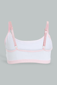 Redtag-Lt-Pink/White-Bra-(2Pack)-365,-Colour:Assorted,-Filter:Senior-Girls-(9-to-14-Yrs),-GSR-Bras,-New-In,-New-In-GSR,-Non-Sale,-Section:Kidswear-Senior-Girls-9 to 14 Years