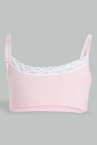 Redtag-Lt-Pink/White-Bra-(2Pack)-365,-Colour:Assorted,-Filter:Senior-Girls-(9-to-14-Yrs),-GSR-Bras,-New-In,-New-In-GSR,-Non-Sale,-Section:Kidswear-Senior-Girls-9 to 14 Years