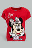 Redtag-Red-Mini-Sweat-T-Shirt-All-Over-Prints-Infant-Girls-3 to 24 Months