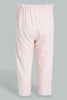 Redtag-Pink-Knitted-Acid-Wash-Jegging-Trousers-Infant-Girls-3 to 24 Months