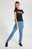 Redtag-Denim-Cargo-Pocket-Jogger-Jeggings-Senior-Girls-9 to 14 Years