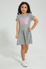 Redtag-Grey-Marl-Embroideredellished-Dress-Colour:Grey,-Filter:Girls-(2-to-8-Yrs),-Girls-Dresses,-New-In,-New-In-GIR,-Non-Sale,-S22B,-Section:Kidswear-Girls-2 to 8 Years