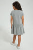 Redtag-Grey-Marl-Embroideredellished-Dress-Colour:Grey,-Filter:Girls-(2-to-8-Yrs),-Girls-Dresses,-New-In,-New-In-GIR,-Non-Sale,-S22B,-Section:Kidswear-Girls-2 to 8 Years