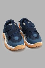 Load image into Gallery viewer, Redtag-Navy-Fisherman-Sneaker-Fisherman-Boys-3 to 5 Years
