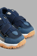 Load image into Gallery viewer, Redtag-Navy-Fisherman-Sneaker-Fisherman-Boys-3 to 5 Years
