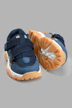 Load image into Gallery viewer, Redtag-Navy-Fisherman-Sneaker-Fisherman-Boys-3 to 5 Years
