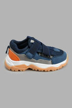 Load image into Gallery viewer, Redtag-Navy-Fisherman-Sneaker-Fisherman-Boys-3 to 5 Years
