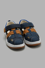 Load image into Gallery viewer, Redtag-Navy-Fisherman-Sneaker-Fisherman-Boys-3 to 5 Years
