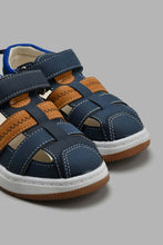 Load image into Gallery viewer, Redtag-Navy-Fisherman-Sneaker-Fisherman-Boys-3 to 5 Years
