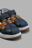 Redtag-Navy-Fisherman-Sneaker-Fisherman-Boys-3 to 5 Years