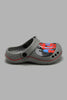 Redtag-Grey-Spiderman-Character-Clog-Clogs-Boys-3 to 5 Years