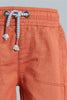 Redtag-White-Car-T-Shirt-With-Orange-Twill-Short-Casual-Set(2-Pack)-Sets-Infant-Boys-3 to 24 Months