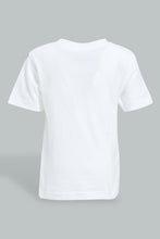 Load image into Gallery viewer, Redtag-White-Horse-T-Shirt-With-Printed-Short-Casual-Set-(2-Pack)-Colour:White,-Filter:Infant-Boys-(3-to-24-Mths),-Infant-Boys-Sets,-New-In,-New-In-INB,-Non-Sale,-S22B,-Section:Kidswear-Infant-Boys-3 to 24 Months
