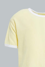 تنزيل الصورة على معرض الصور، Redtag-Yellow-Jersey-Rib-Casual-Set-(2-Pack)-Sets-Infant-Boys-3 to 24 Months
