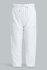 Redtag-White-Linen-Pull-On-Casual-Trousers-Chinos-Infant-Boys-3 to 24 Months