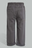 Redtag-Grey-Twill-Pull-On-Casual-Trouser-Trousers-Infant-Boys-3 to 24 Months