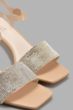 Load image into Gallery viewer, Beige Embellished Sandal
