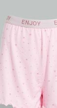 Load image into Gallery viewer, Redtag-Pink-Star-Printed-Top-And-Short-Set-Cami-Sets-Women's-
