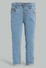 Redtag-Light-Wash-Wash-Basic-Denim-Pant-Jeans-Slim-Fit-Infant-Boys-3 to 24 Months