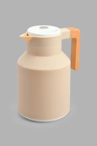 Redtag-Beige-Vaccum-Flask-Flask-Home-Dining-