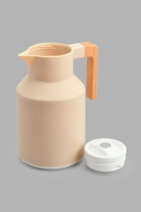 Redtag-Beige-Vaccum-Flask-Flask-Home-Dining-