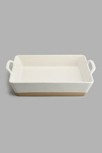 Load image into Gallery viewer, Redtag-Off-White-Rectangle-Baking-Dish-(Large)-Bakeware-Home-Dining-
